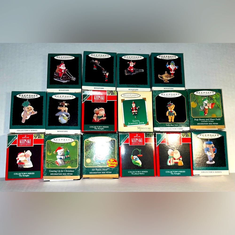 Christmas in July!  Hallmark Keepsake Ornaments Collector’s Series Bundle